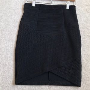 Dynamite ribbed mini skirt